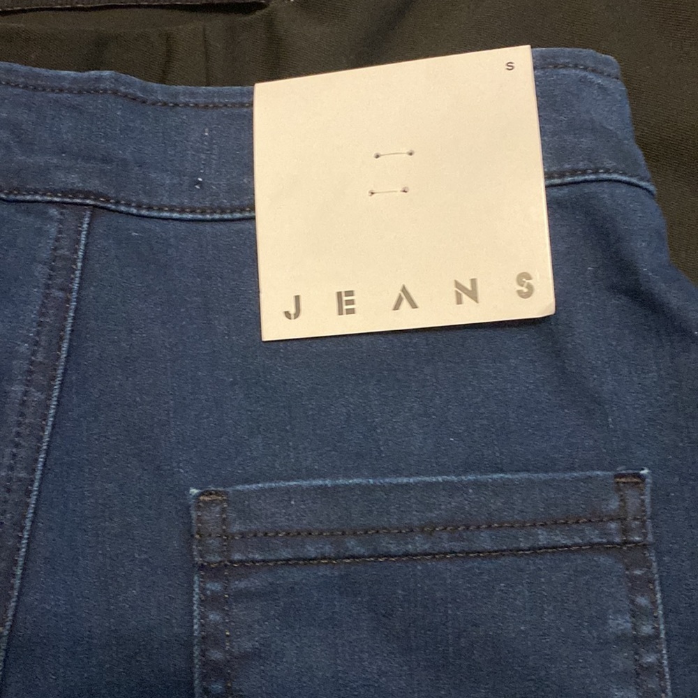 American Apparel Women's The Easy Jean dark wash indigo . - Picture 6 of 8